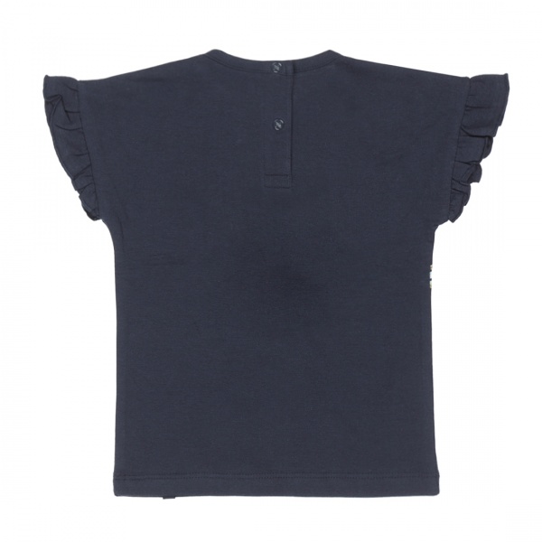 Футболка для девочек р.104 темно-синий V42976-37 