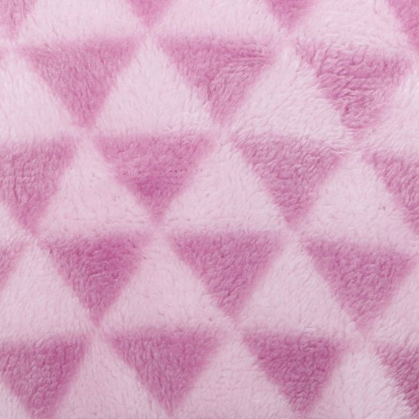 Набор халат + тапки La Nuit Геометрия розовый 