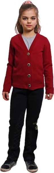 Кардиган Модний Карапуз р.122 бордовый 03-00676-4 