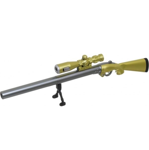 Ручка гелева Ґвинтівка жовта 