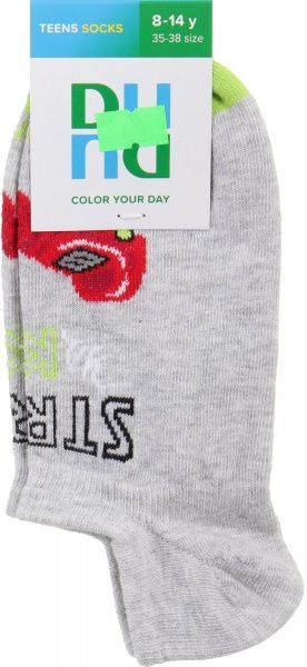 Шкарпетки дитячі унісекс Duna 4220 р.22–24 світло-сірий 