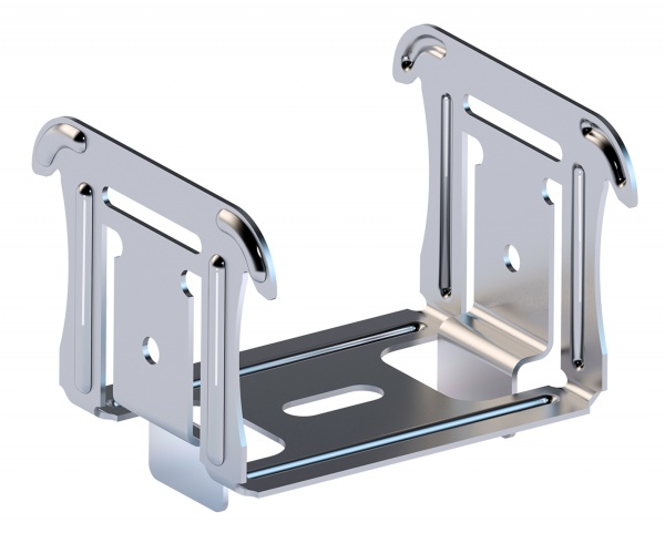 Соединитель двухуровневый INDUSTRY крестовой для профиля CD 60 0,8 мм 