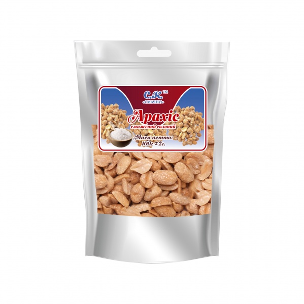 Арахис Смачно жареный соленый 100 г