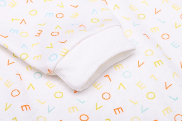 Комбинезон для девочки Minikin р.80 белый с принтом 