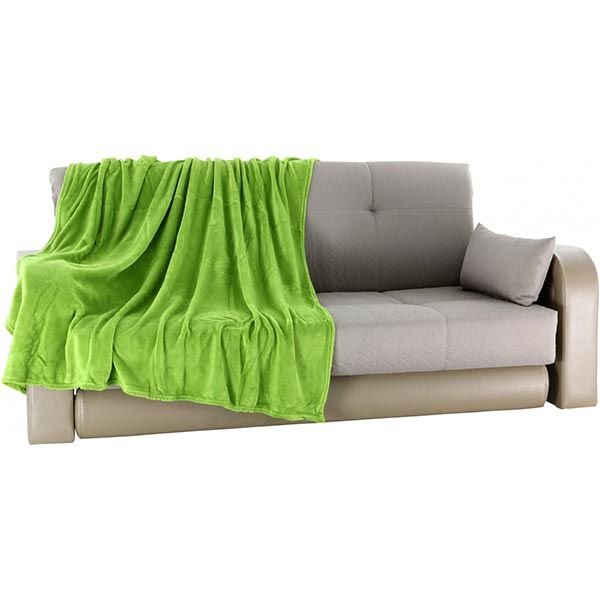 Плед мікрофібра Underprice зелений 160x200 см