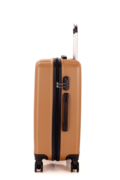 Чемодан 70 л бежевый MCS V360 на 4 колесах M 24