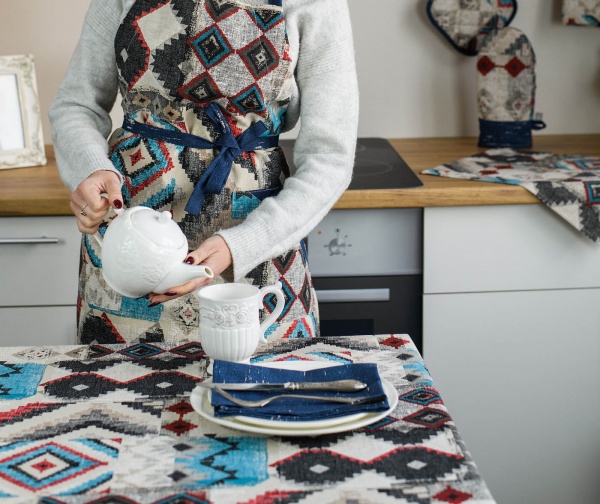 Скатертина Joy кольорова 136x180 см мульті La Nuit 