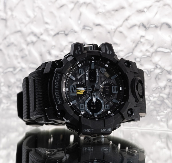 Часы тактические Peremoga. (Гравировка Героям Слава и Трезубец) BESTA (1449)