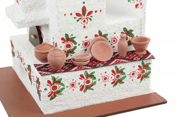 Конструктор із міні-цеглинок Reducio Українська піч 71177