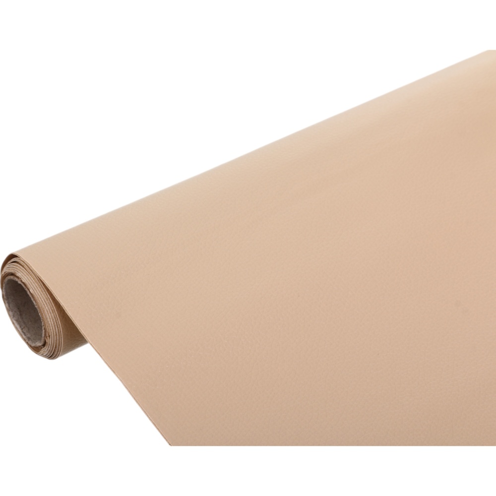 Самоклеющаяся экокожа Vivendi бежевая 0,5x1,35 м
