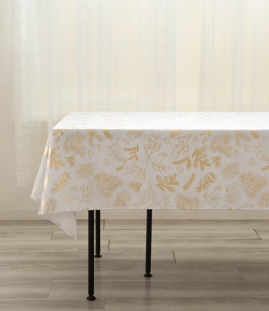 Скатерть Valledolmo 140x220 см белый Sensio