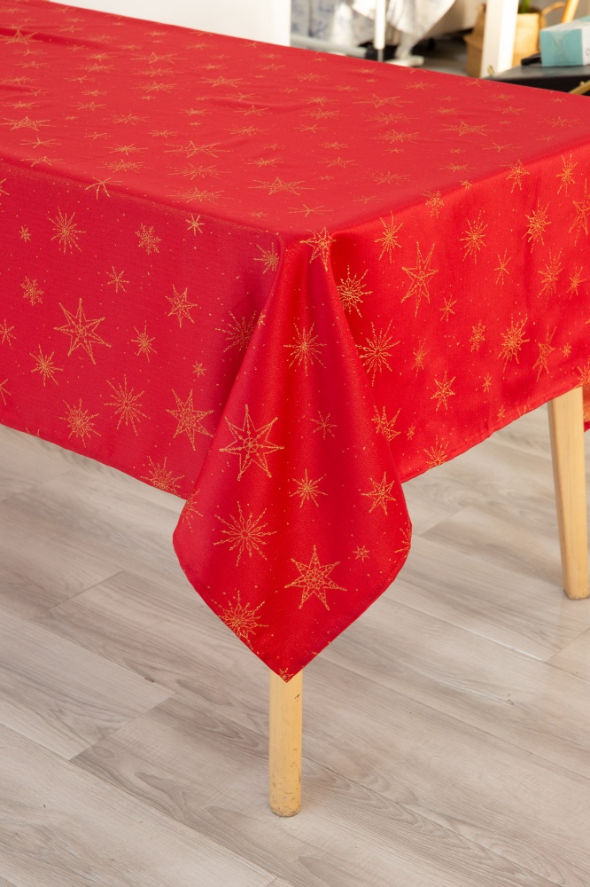 Скатерть Catania 140x180 см красный Sensio