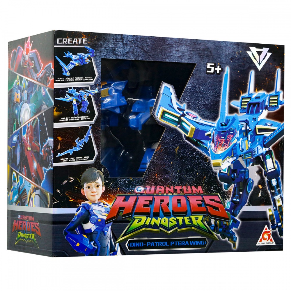 Трансформер DINOSTER Мега Дино-Петрол Птера Вінг EU580808