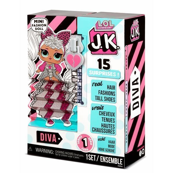 Набор с куклой L.O.L. Surprise! серии J.K. Дива