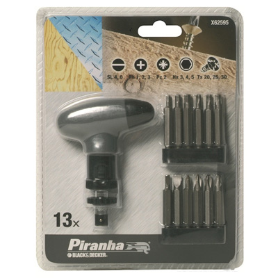 Набор бит Black&Decker X62595 13 шт