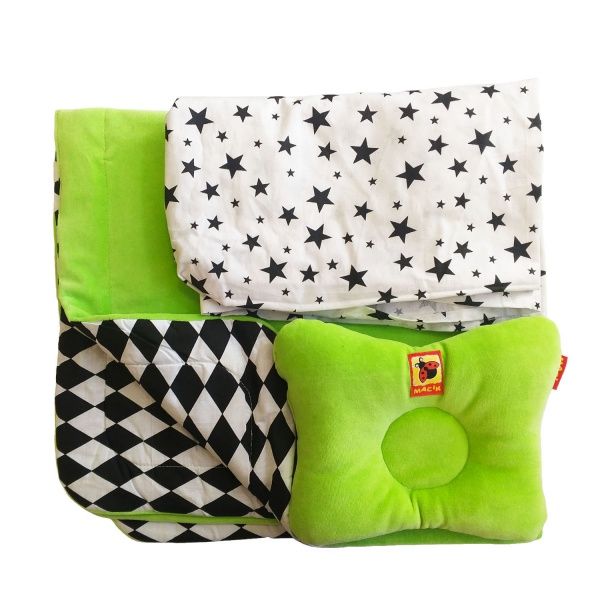 Комплект постельного белья Bed Set Newborn Масик зеленый MC 110512-08 