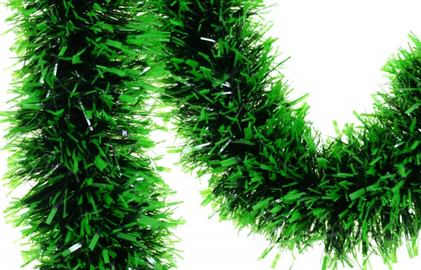 Дождик новогодний элит 7 3 м зеленый/салатовый/белый