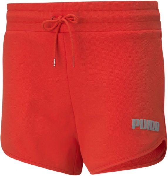 Шорты Puma Modern Basics High Shorts 58593623 р. S красный