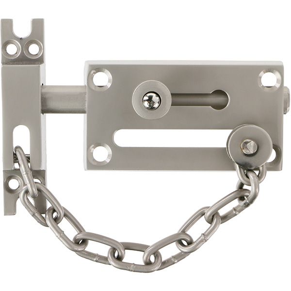 Дверний ланцюжок RDA з засувкою матовий нікель