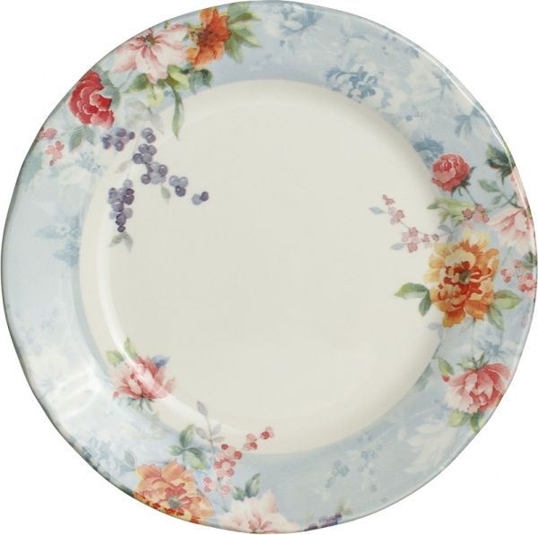 Тарілка десертна Квітковий сад 21 см Claytan Ceramics