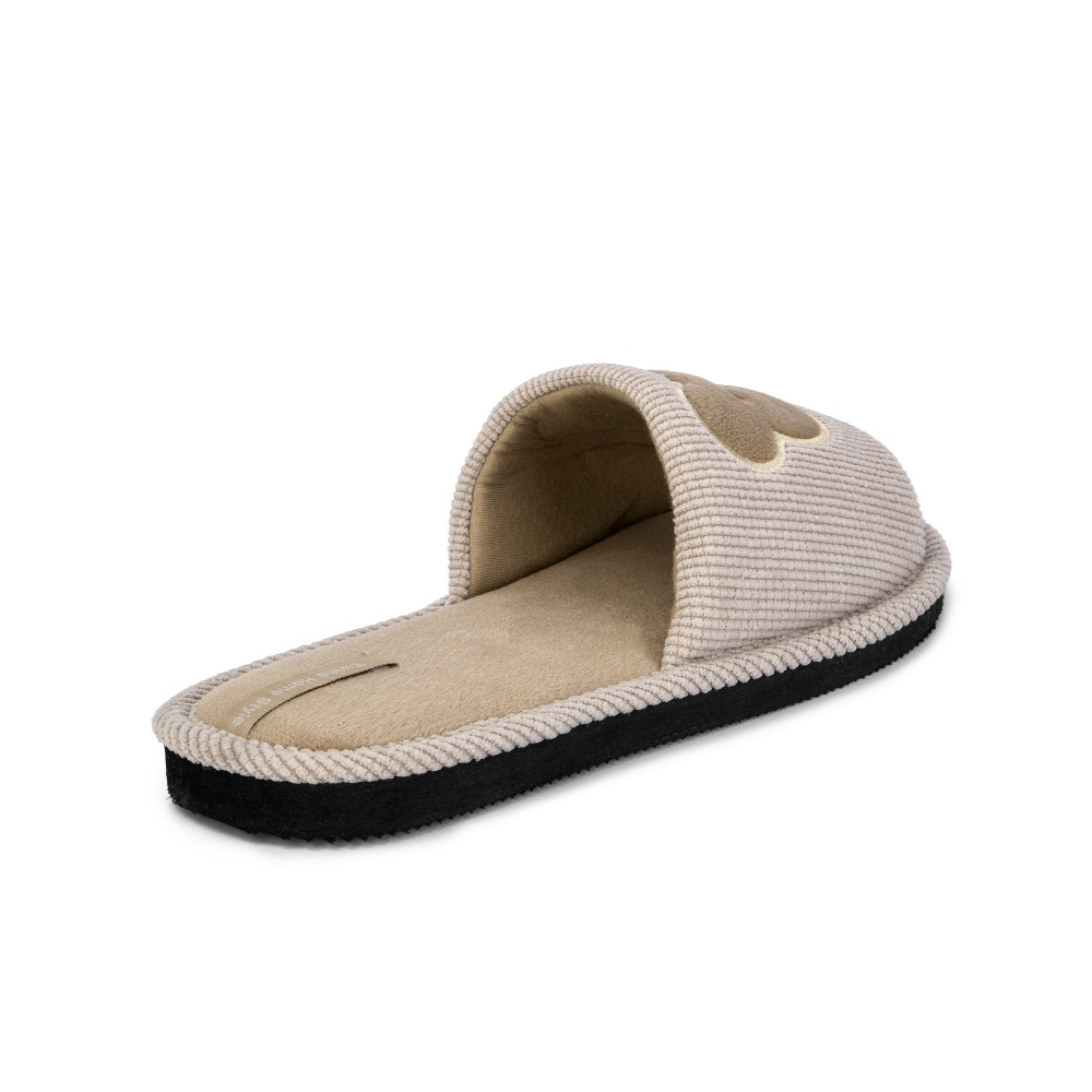 Тапки домашние Twins HS-VL вышивка/апликация bear 14140 р.38/39 бежевый