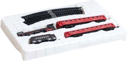 Ігровий набір Big Motors Залізниця з 3 вагонами 19033-4