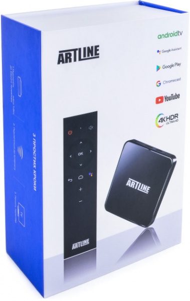 Медіаплеєр Artline TvBox KM3 4/64GB