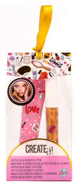 Набор детской декоративной косметики CREATE IT! бальзам для губ и блеск для тела в ассортименте