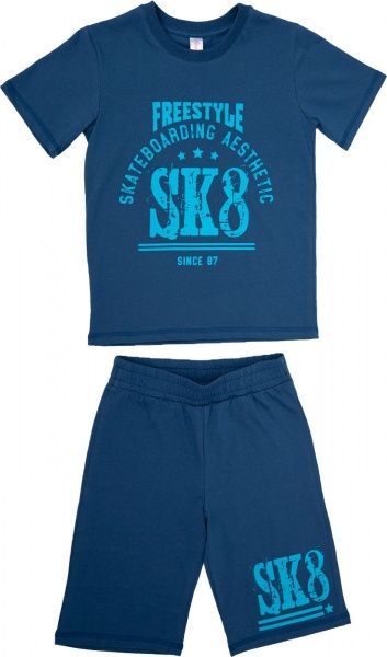 Костюм для хлопчиків Roksana Activе р.116-122 синій 0014/12142