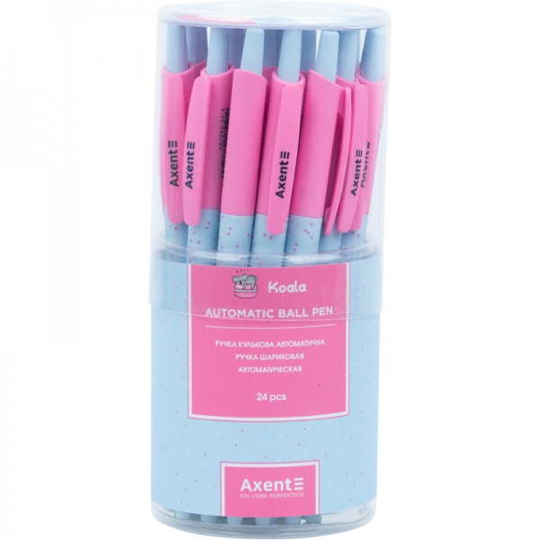 Ручка кулькова Axent Koala синя 50379 