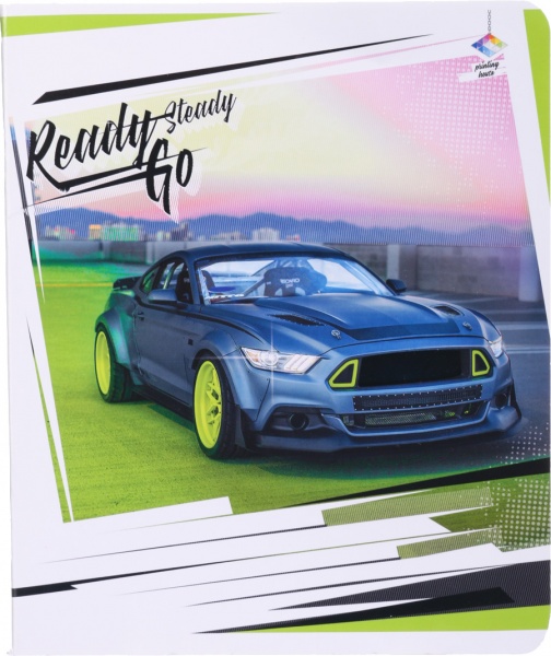 Тетрадь школьная Лайтгрин 96 листов в клеточку