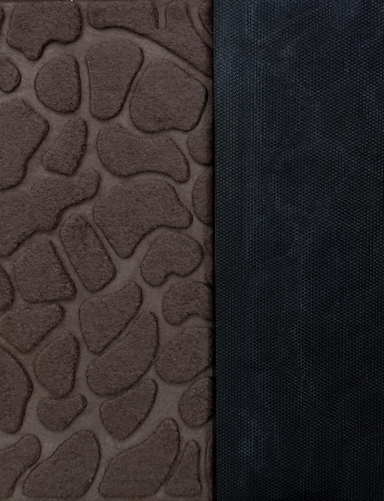 Коврик Relana R06 dark brown 40x60 см