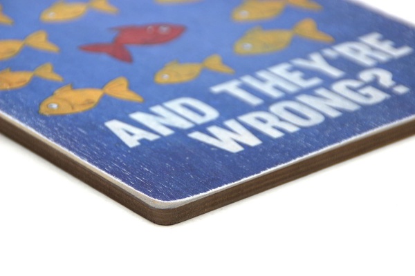 Постер деревянный 