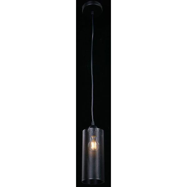 Підвіс Accento lighting Girona 1x40 Вт E27 чорний 