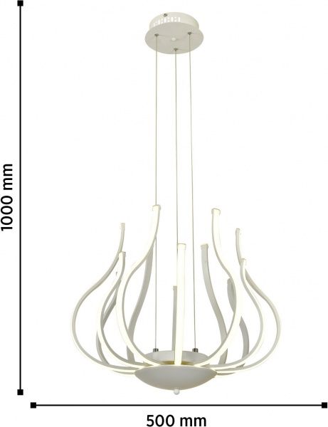 Люстра світлодіодна Blitz MC 8723-32 102 Вт білий 