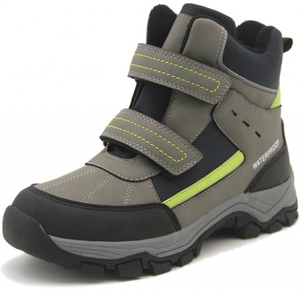 Чоботи для хлопчиків USTAR GLO розмір 28 сірий 