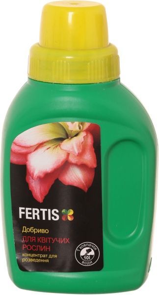 Добриво мінеральне Arvi Fertis для квітучих рослин 0,25 л