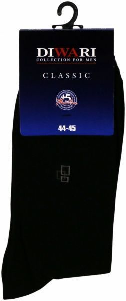 Шкарпетки Diwari CLASSIC 008 р. 30 чорний 