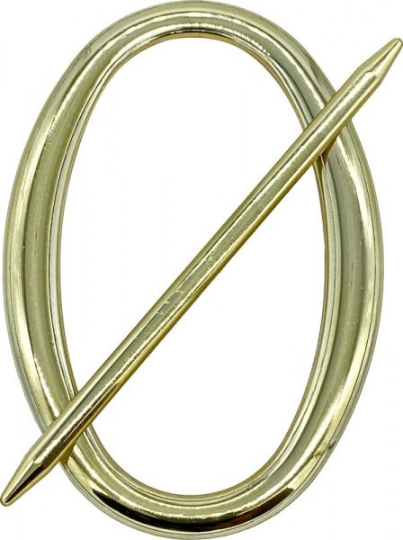 Декор Овал 180х125 мм золото глянец D0001-1 MISLT