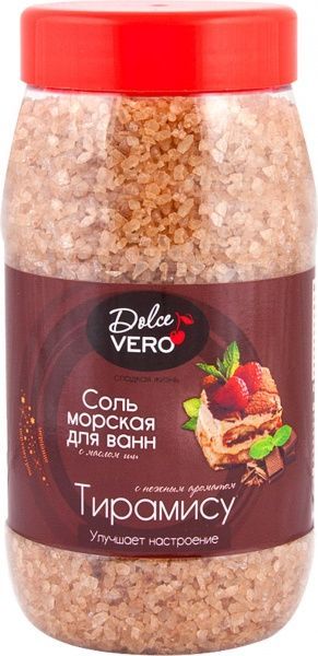 Соль для ванны Dolce Vero Тирамису 550 г