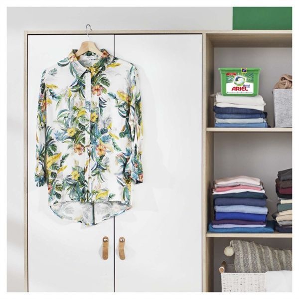 Капсулы для машинной стирки Ariel Pods Все-в-1 Горный Родник 27 шт.