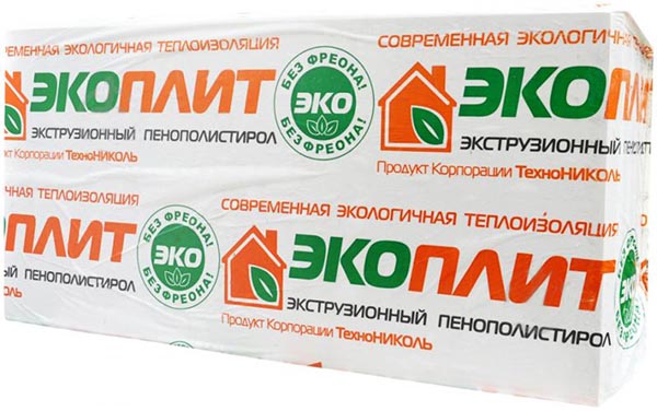 Плита пенополистирольная Экоплит Вафельный 1180x580x30 мм