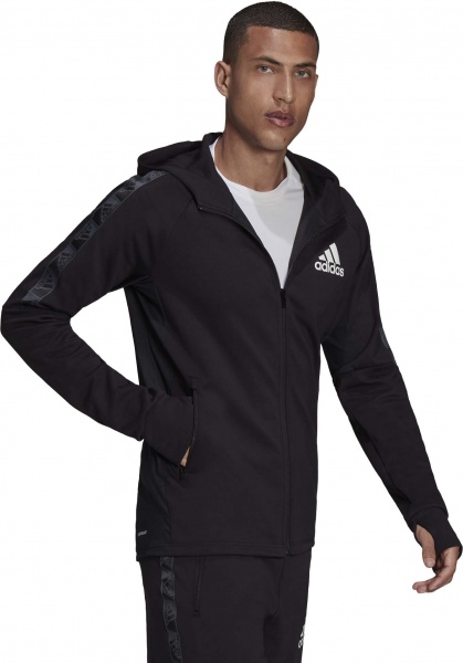 Джемпер Adidas M MT FZ HD GV5302 р. L чорний