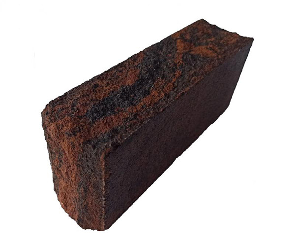 Фасадный камень угловой Рустик 100x225x65 мм гранат ЗЖБК им. С. Ковальской