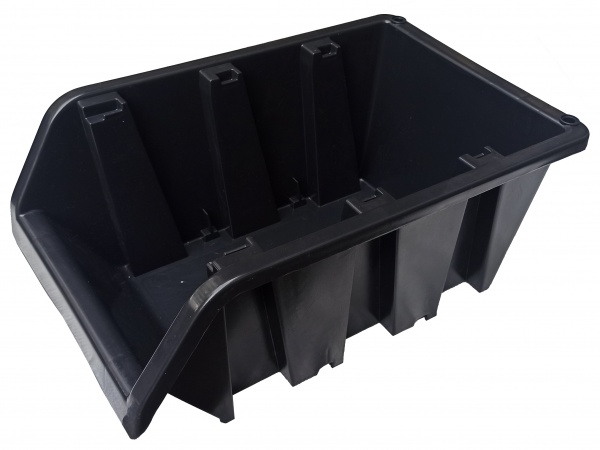 Ємність для зберігання Системи Кріплення модульна 375х235х175 мм (вставна) чорна 