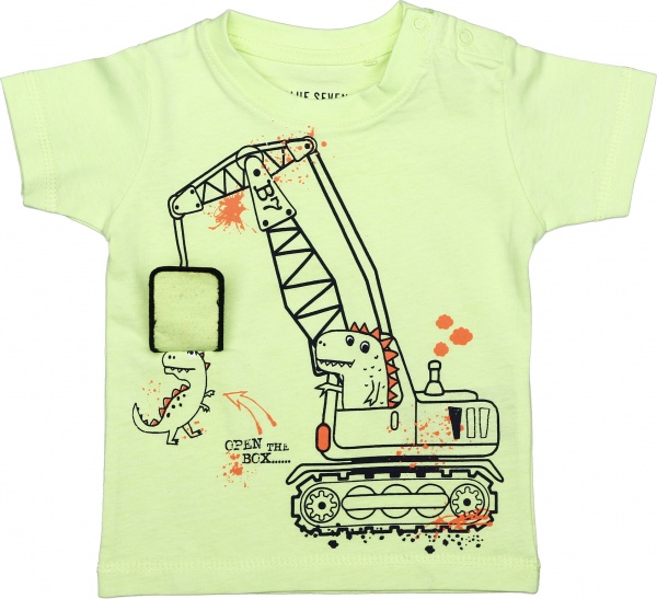 Футболка для мальчиков Blue Seven р.68 светло-зеленый 928131 X * 98 