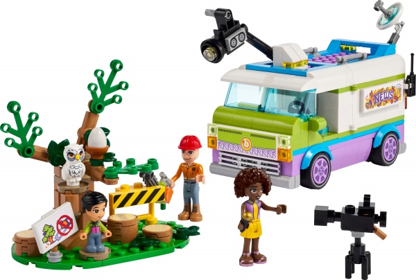Конструктор LEGO Friends Фургон редакції новин 41749