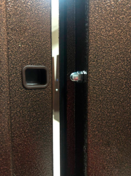 Дверь входная Metkas 01 медь антик 2050x950 мм правая