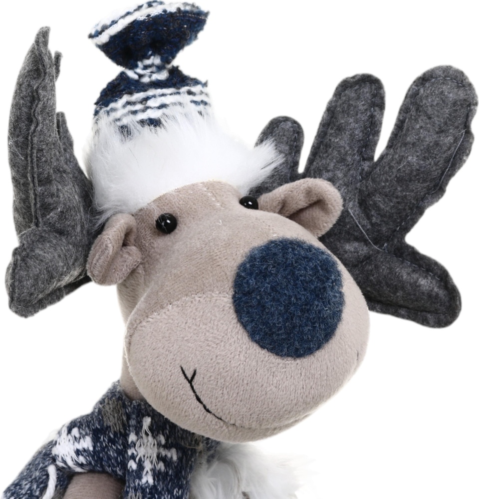 Декорация новогодняя Лось который стоит в ассортименте AG23276AB 42 см