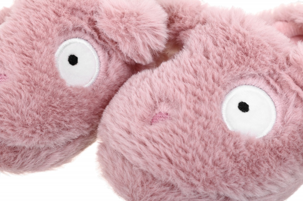 Тапочки для девочек HW с аркой Поросенок р.24-25 розовый NULL